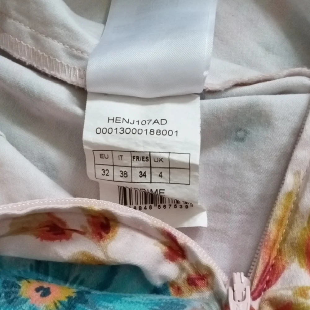 NAF NAF Floral Mini Skirt in Pink and Blue - Picture 6 of 7